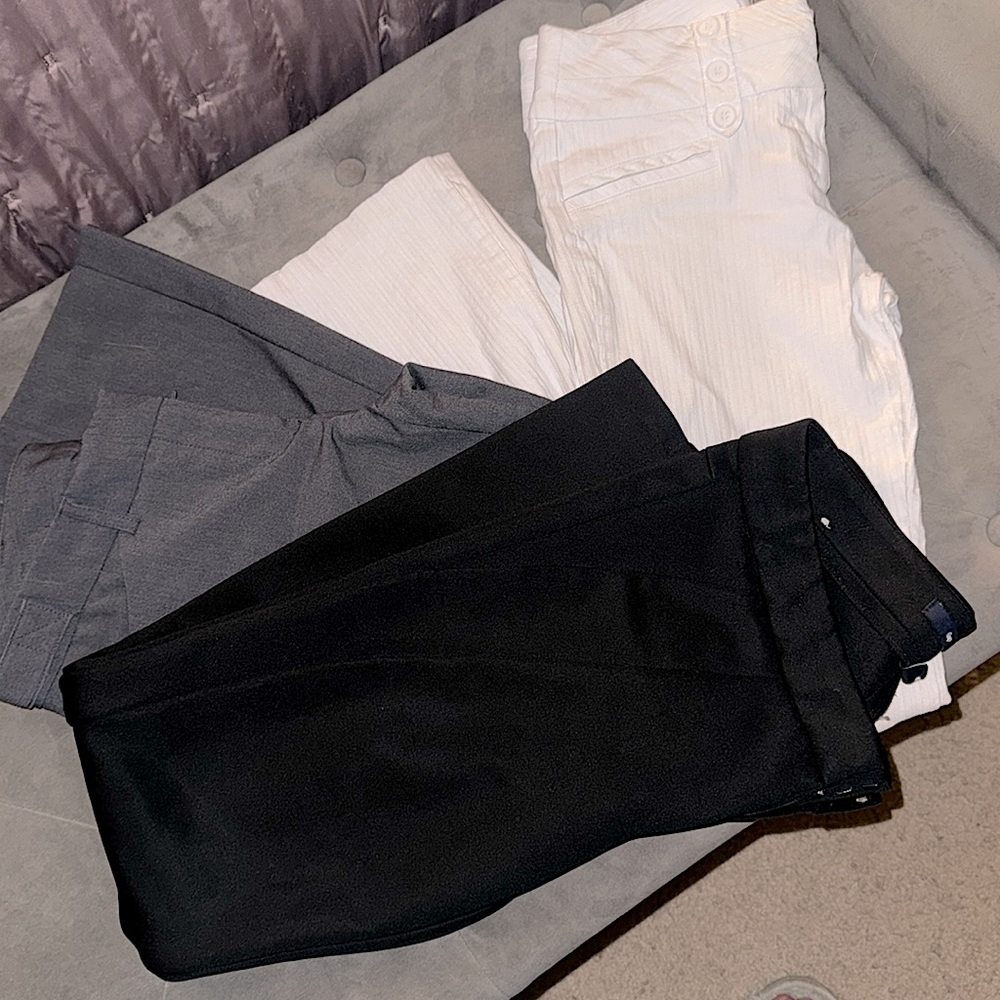 3pk Business Casual Pants